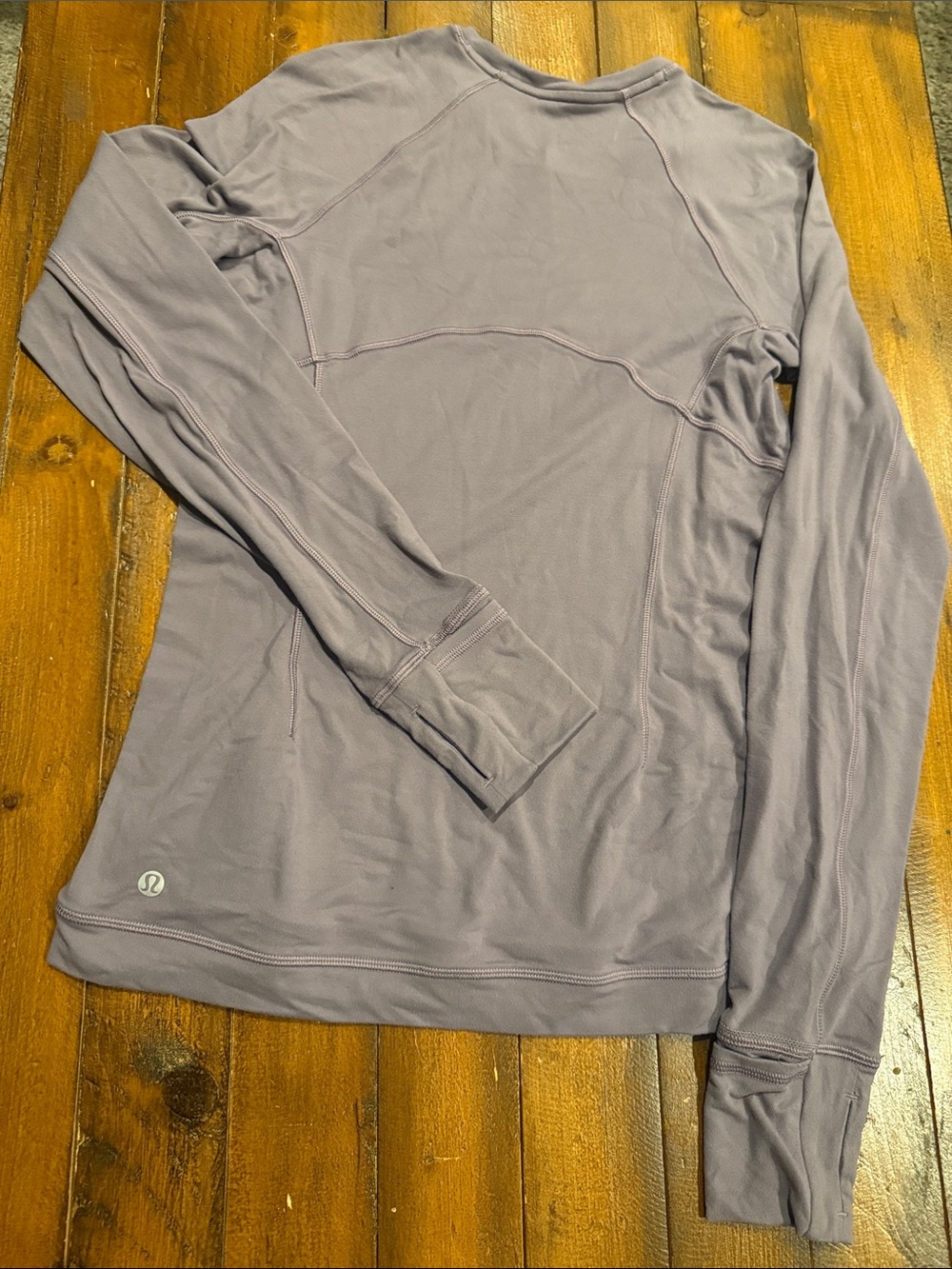 lululemon athletica women's Long-Sleeve Crew in Dusty Mauve